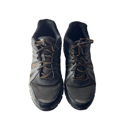 Avia Men’s Jog Trail Shoe Sneakers Wide Width Black Gray Size 13 Rugged Hike